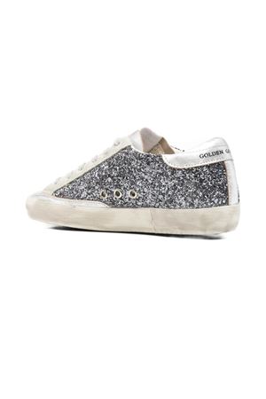 Sneaker Superstar in glitter argento GOLDEN GOOSE | GWF00101F00428760388